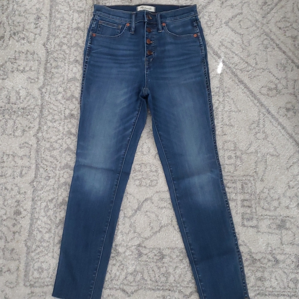 Madewell Button Fly Jean's